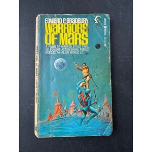 Warriors of Mars Edward P Bradbury Lancer Books 1965 Sci Fi Paperback Vintage
